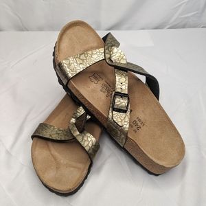 Birkenstock Birki's Women's Leather Sandals Size 6